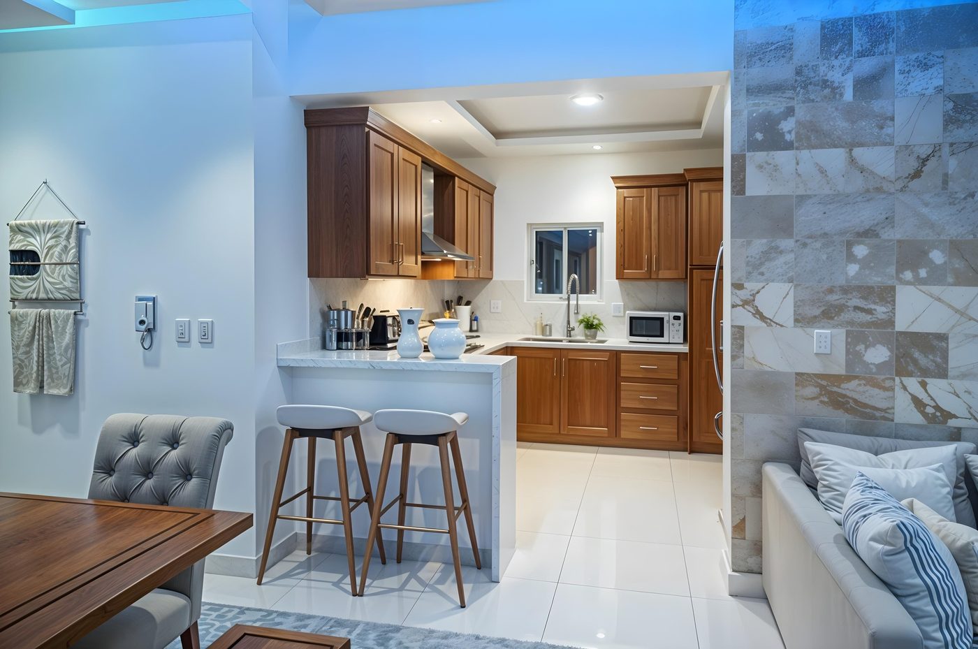 Kitchen cabinets